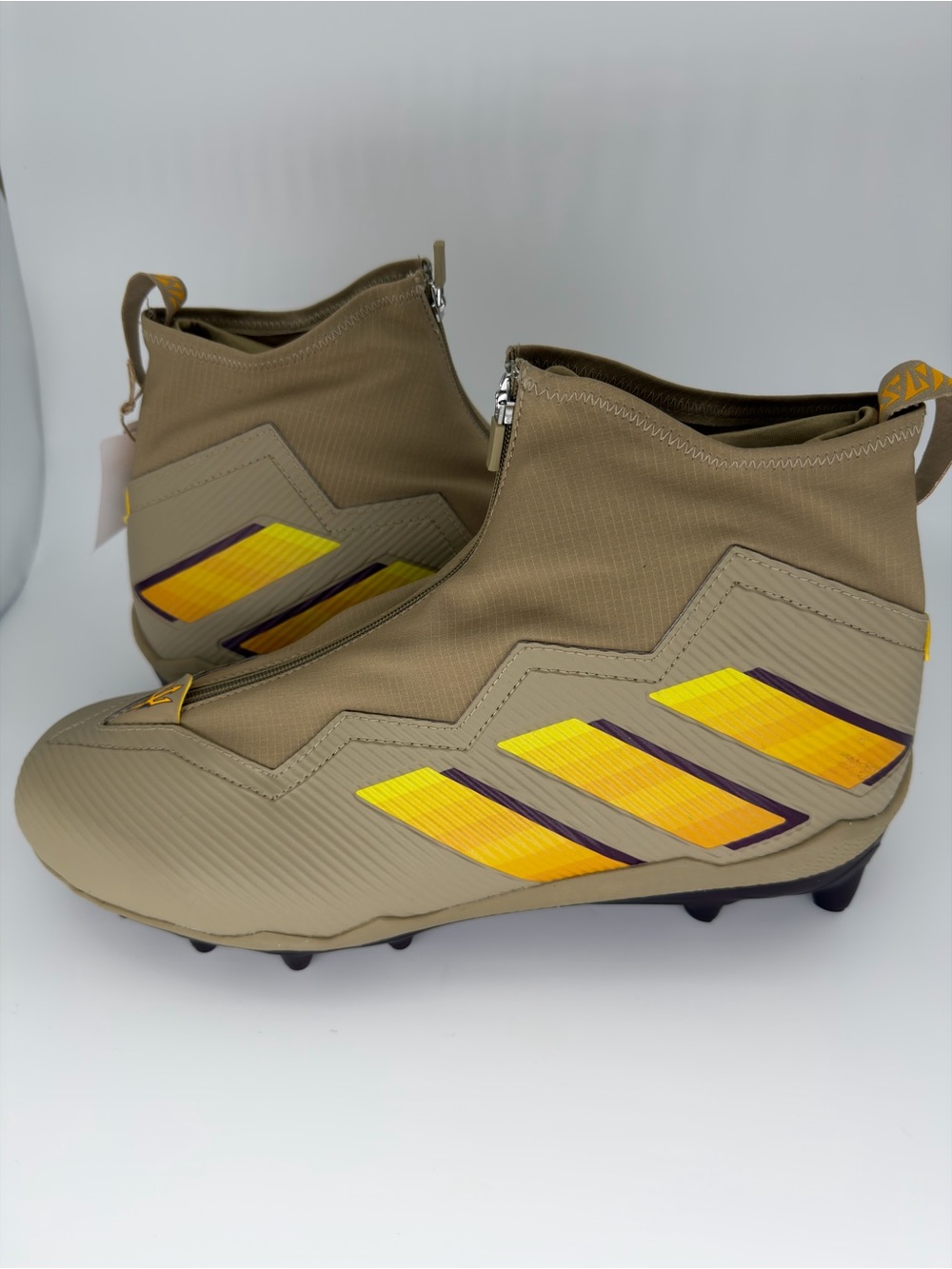 Adidas Nasty 2.0 Arizona State Rising Devils P.E Football Cleats Sz 16 #HQ6407